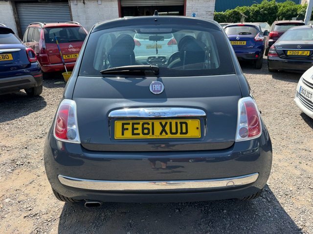 Fiat 500 1.2 Lounge Hatchback Grey #6