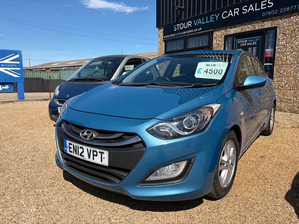 Hyundai I30 1.4 Active Hatchback Euro 5 100 Blue #3