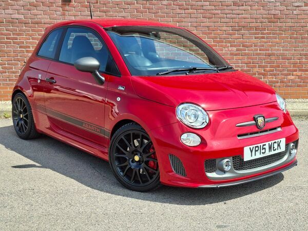 Abarth 595 1.4T 180 Competizione. Red