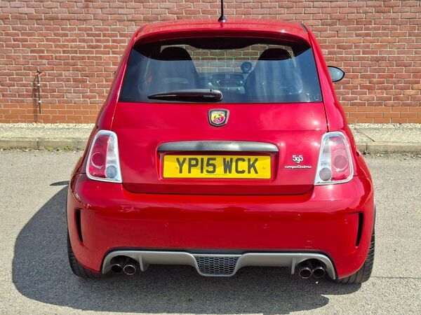 Abarth 595 1.4T 180 Competizione. Red #6