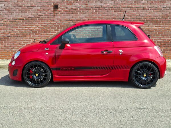 Abarth 595 1.4T 180 Competizione. Red #4