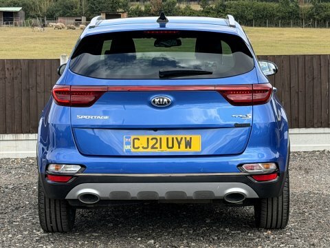 Kia Sportage 1.6 Crdi Gt-line CJ21UYW Blue #4