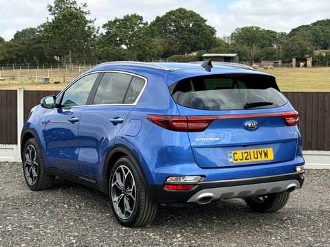Kia Sportage 1.6 Crdi Gt-line CJ21UYW Blue #3