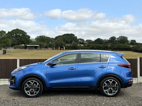 Kia Sportage 1.6 Crdi Gt-line CJ21UYW Blue #2