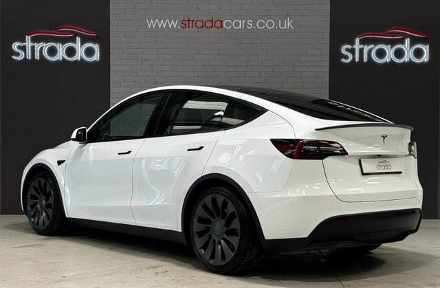 Tesla Model Y Motor Performance Suv NJ73WBK White #5