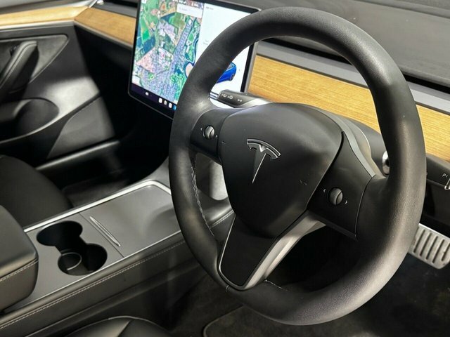 Tesla Model 3 Motor Performance Saloon GJ71VMW Blue #3