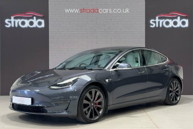 Tesla Model 3 Motor Performance Saloon MA70KKY Grey #2