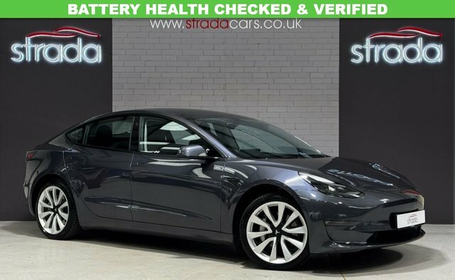 Tesla Model 3 Range Saloon Grey