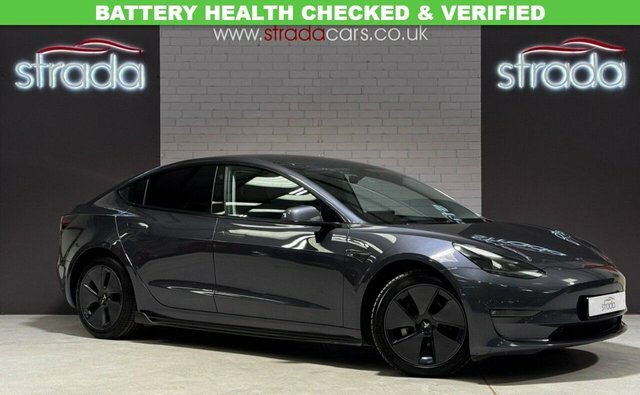 Tesla Model 3 Motor Long Range Saloon Grey