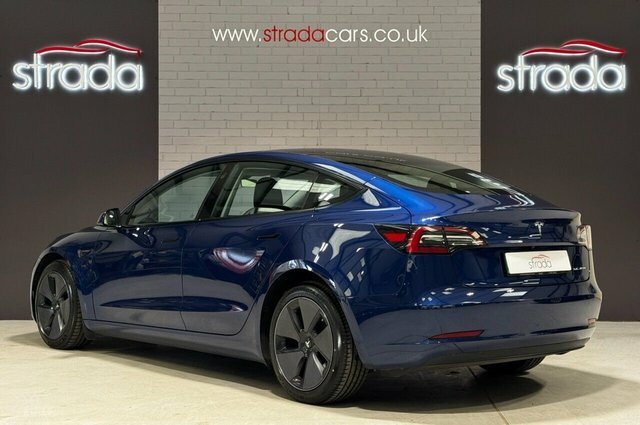 Tesla Model 3 Motor Long Range Saloon GF71WRD Blue #4