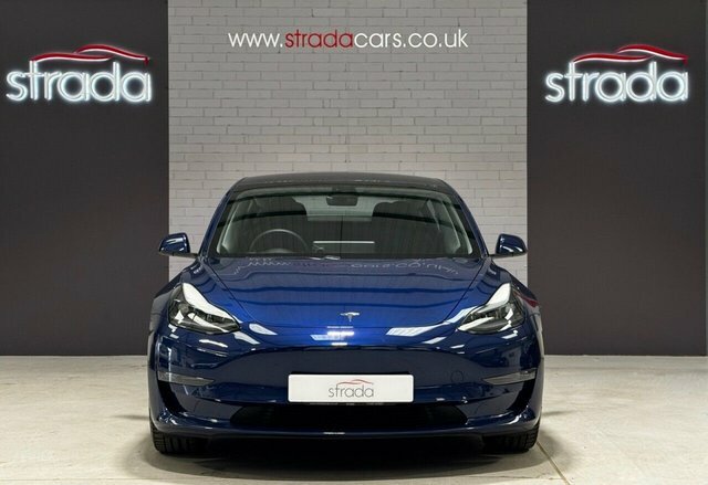 Tesla Model 3 Motor Long Range Saloon GF71WRD Blue #5