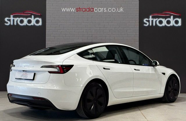 Tesla Model 3 4dr Electric Auto Rwd MH24RFF White #4