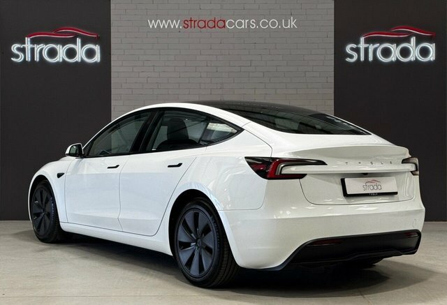 Tesla Model 3 4dr Electric Auto Rwd MH24RFF White #5
