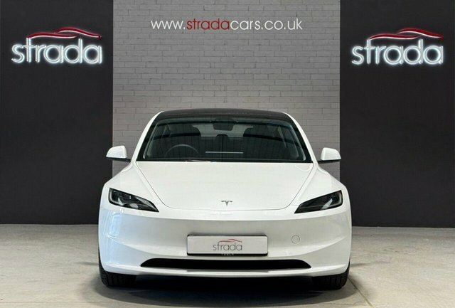 Tesla Model 3 4dr Electric Auto Rwd MH24RFF White #6