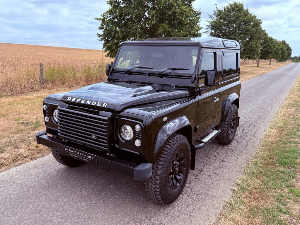 Land Rover Defender 90 Td Station Wagon Black #6