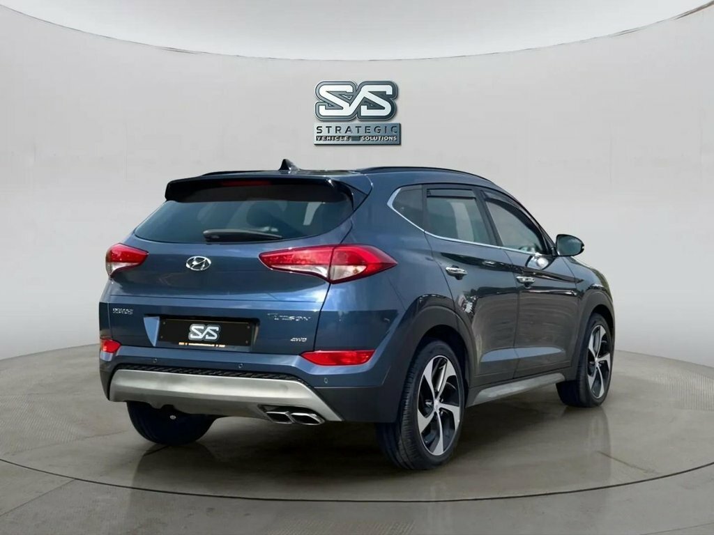 Hyundai Tucson 1.7L Premium Se Blue #4