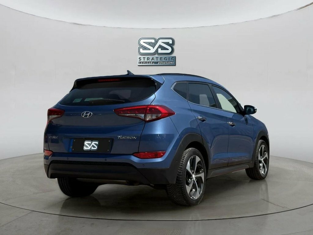 Hyundai Tucson 1.7L Premium Se Blue #4