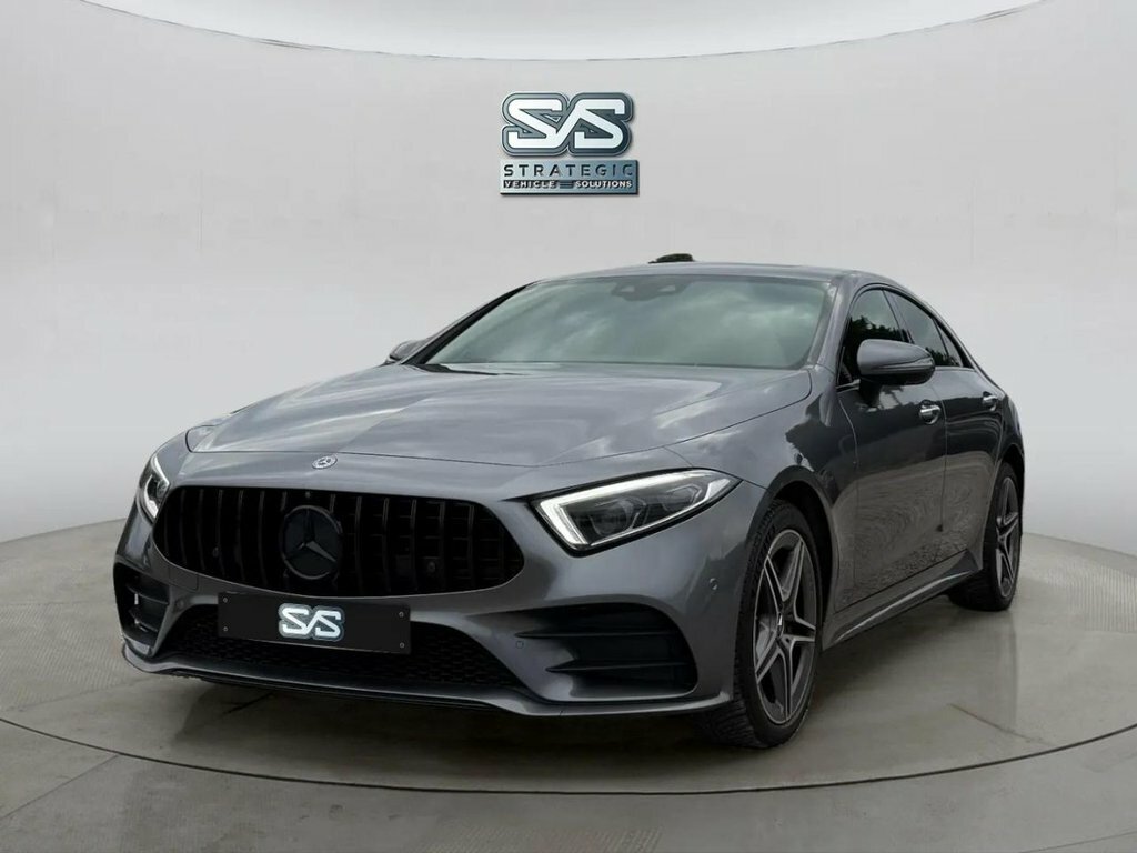 Mercedes-Benz CLS Saloon 2.9 Cls350d Amg Line Premium Plus Coupe G Silver #8