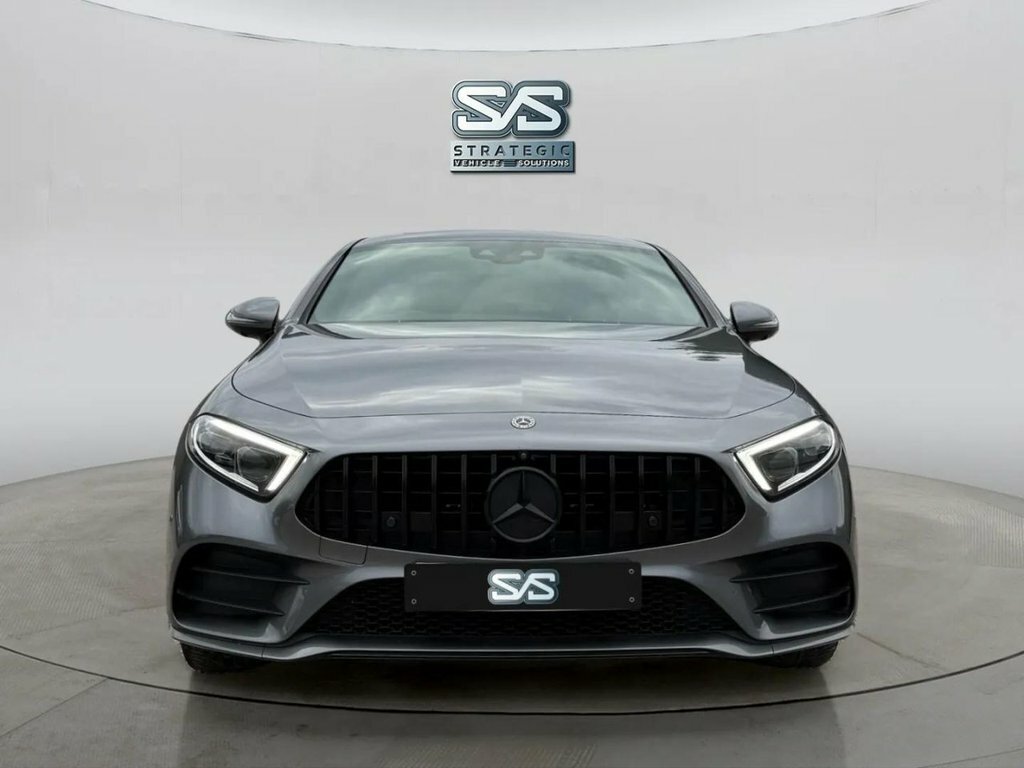 Mercedes-Benz CLS Saloon 2.9 Cls350d Amg Line Premium Plus Coupe G Silver #9