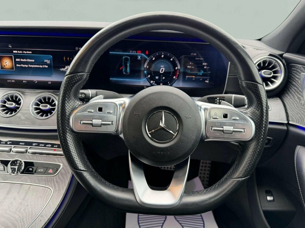 Mercedes-Benz CLS Saloon 2.9 Cls350d Amg Line Premium Plus Coupe G Silver #16