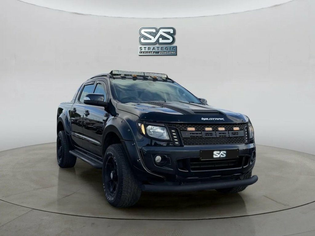 Ford Ranger 3.2 Tdci Wildtrak Double Cab Pickup 4Wd Black #2