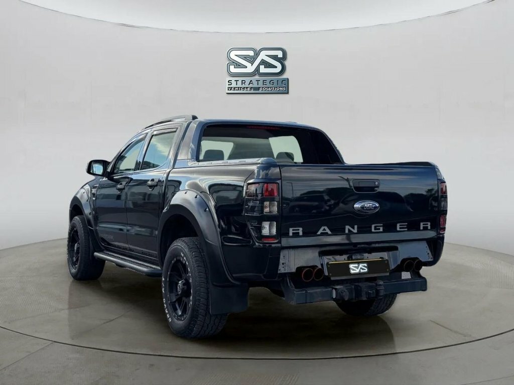 Ford Ranger 3.2 Tdci Wildtrak Double Cab Pickup 4Wd Black #6