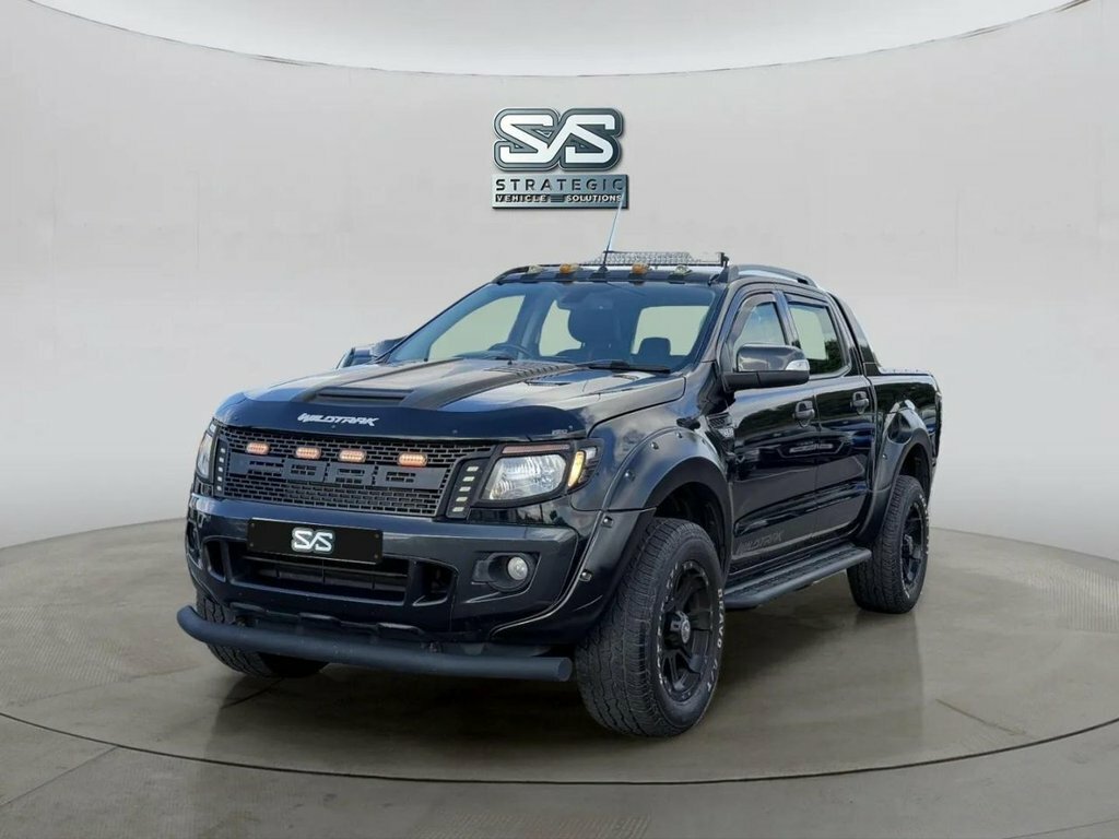 Ford Ranger 3.2 Tdci Wildtrak Double Cab Pickup 4Wd Black #8