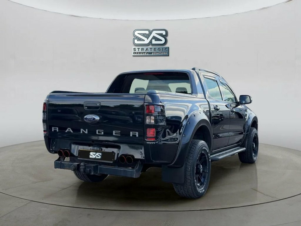 Ford Ranger 3.2 Tdci Wildtrak Double Cab Pickup 4Wd Black #4