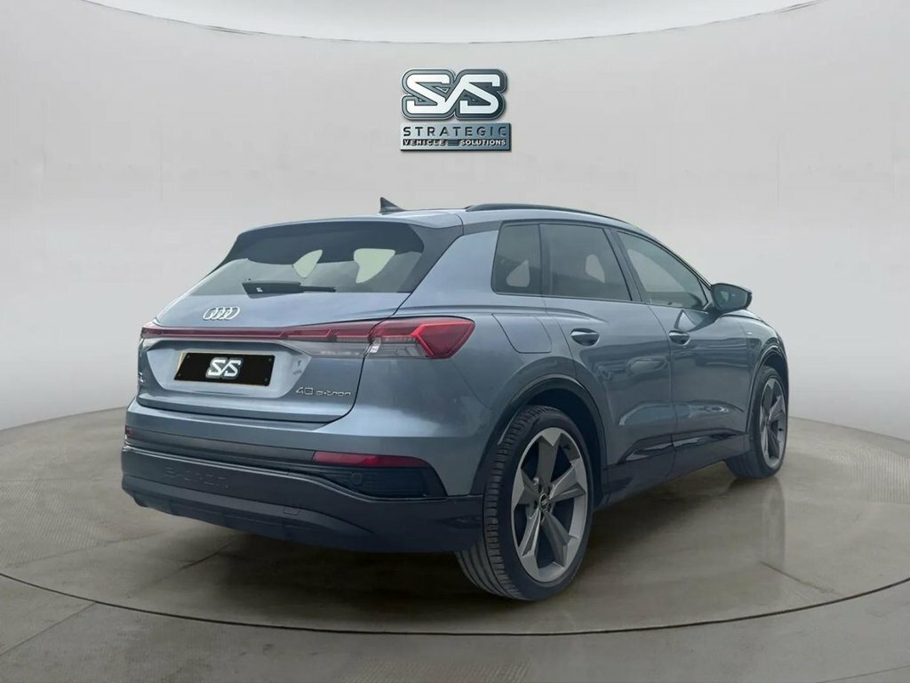 Audi Q4 E Tron Suv Blue #6