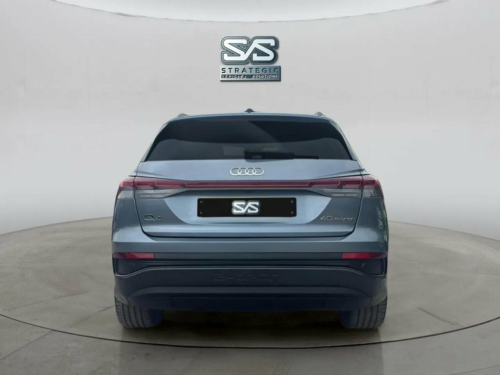 Audi Q4 E Tron Suv Blue #5