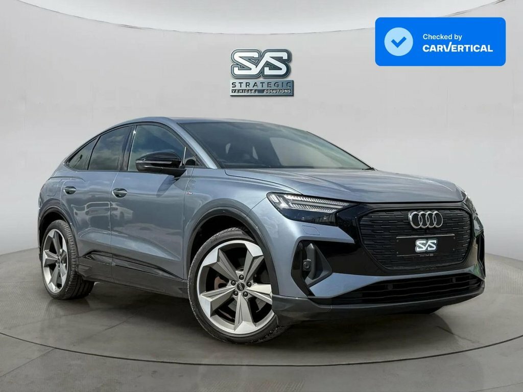 Audi Q4 E Tron Suv Blue