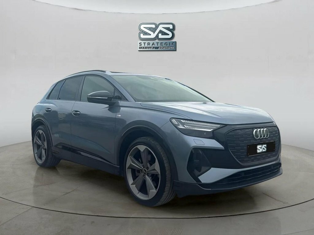 Audi Q4 E Tron Suv Blue