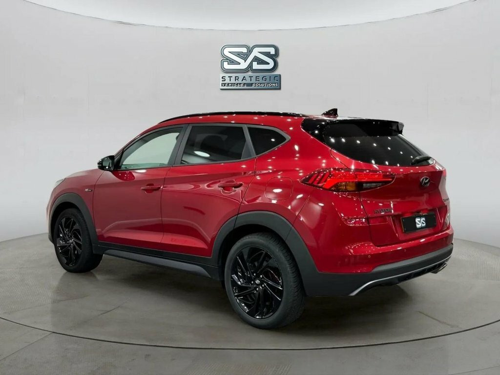 Hyundai Tucson 1.6L N Line Red #4