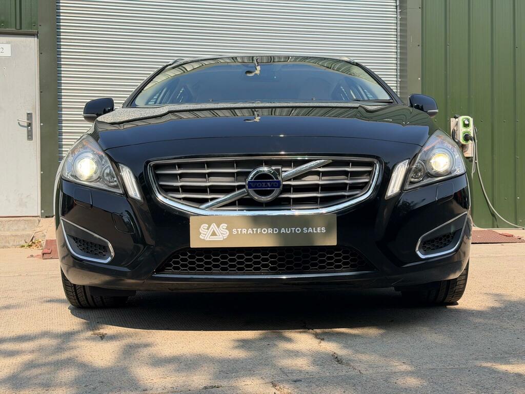 Volvo V60 1.6 D2 Se Lux Powershift Euro 5 Ss Black #4
