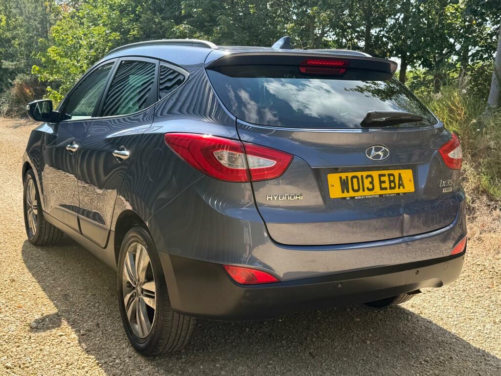 Hyundai Ix35 Premium Blue #5