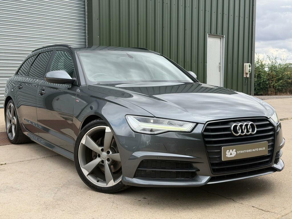 Audi A6 Avant Black Edition Grey