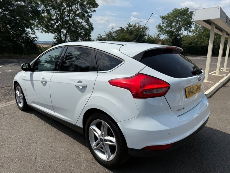 Ford Focus Titanium Tdci White #6