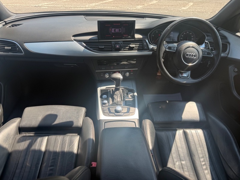 Audi A6 Estate Black #32