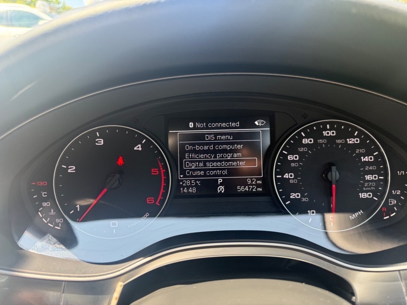 Audi A6 Estate Black #11