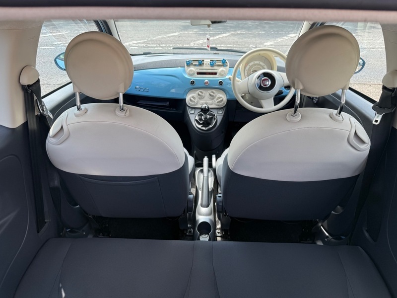 Fiat 500 Pop White #9