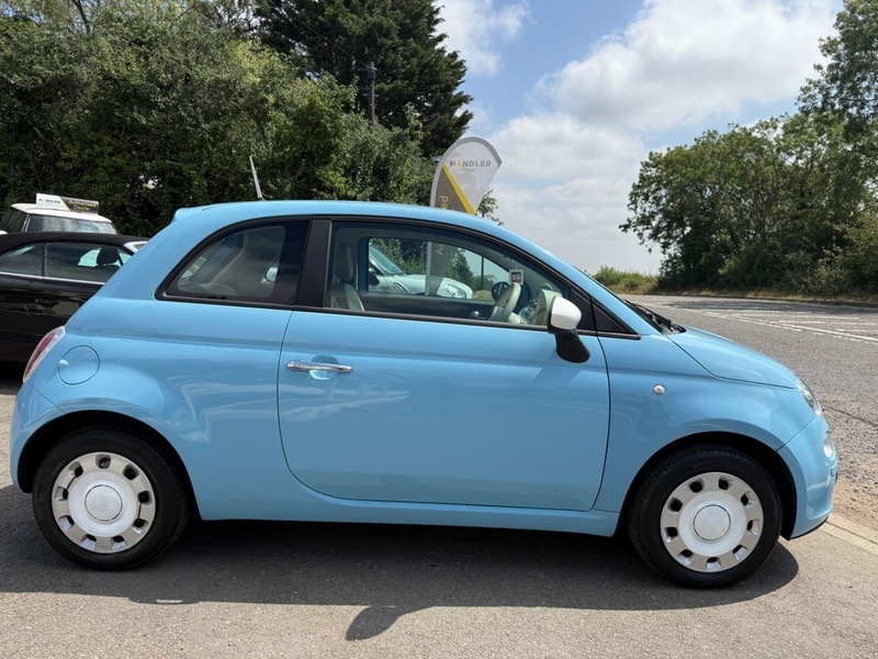 Fiat 500 Pop Blue #3