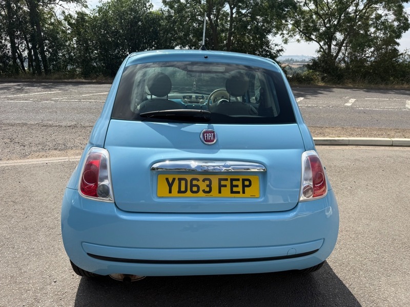 Fiat 500 Pop Blue #5