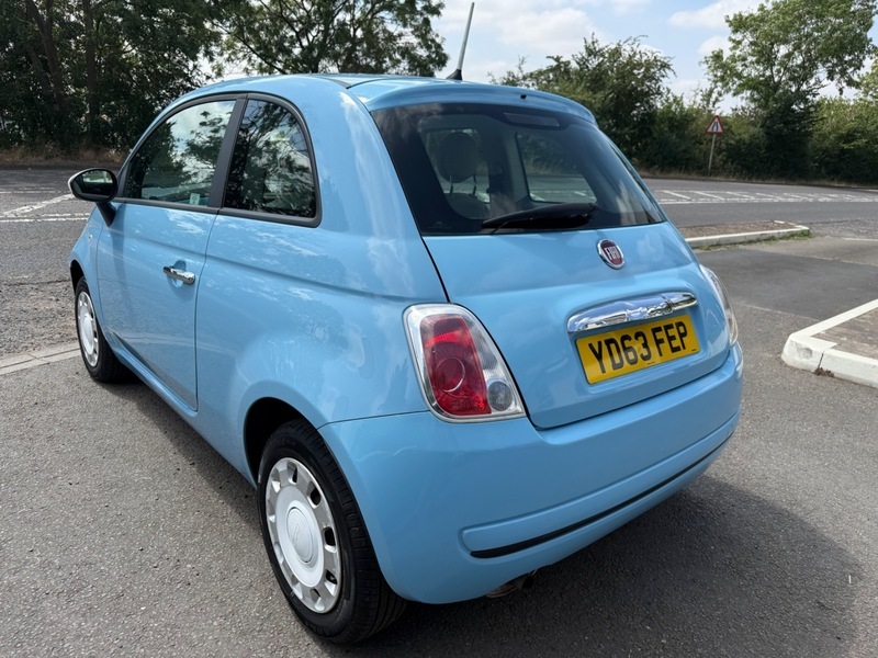 Fiat 500 Pop White #7
