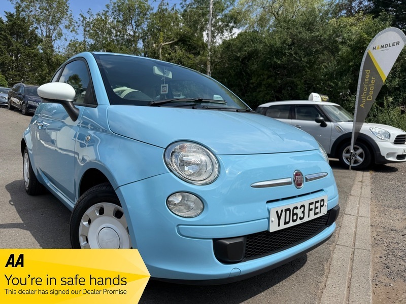 Fiat 500 Pop Blue #2