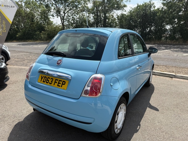 Fiat 500 Pop Blue #6