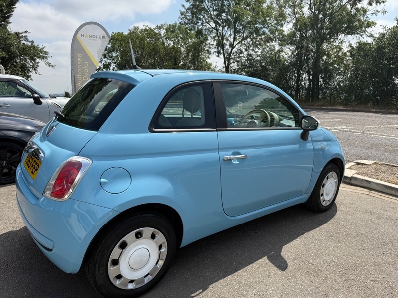 Fiat 500 Pop Blue #4