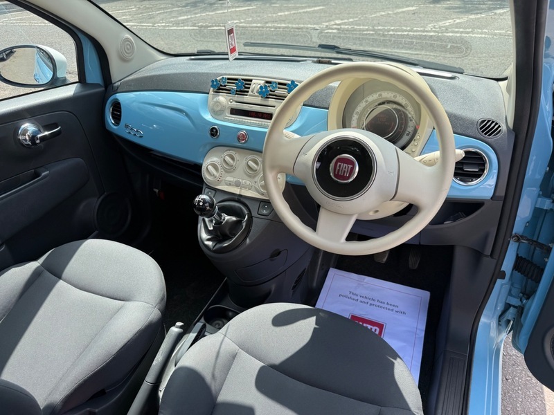 Fiat 500 Pop White #19