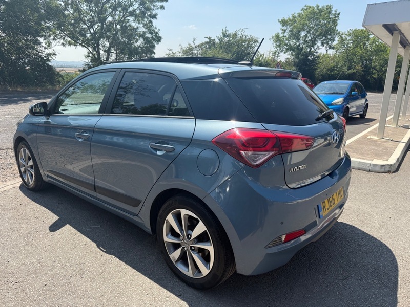 Hyundai I20 Mpi Premium Se Blue #6