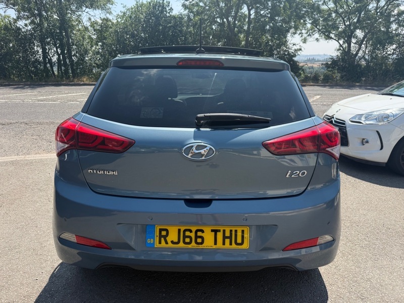 Hyundai I20 Mpi Premium Se Blue #4