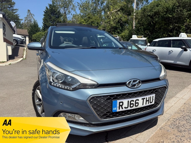 Hyundai I20 Mpi Premium Se Blue #3